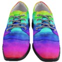 Watercolor rainbow Women Heeled Oxford Shoes View1