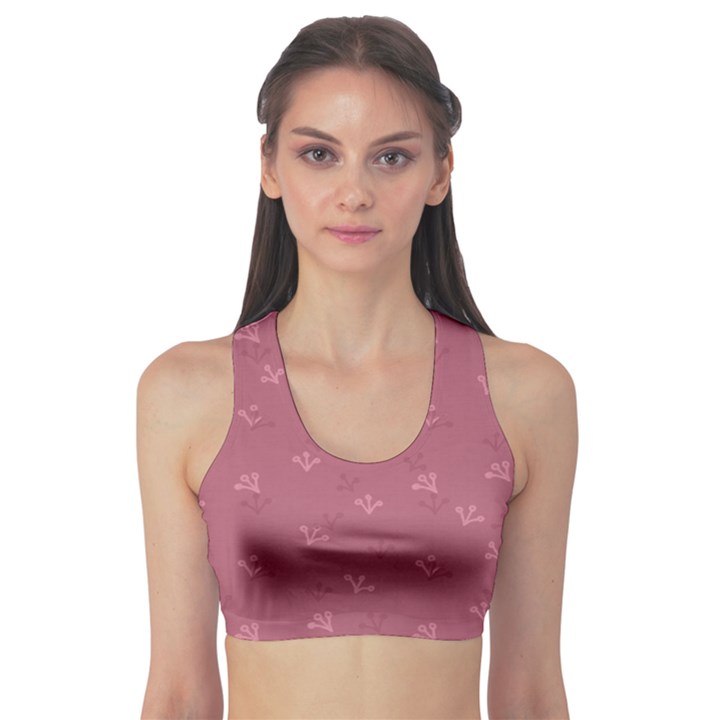 Floral pattern Sports Bra