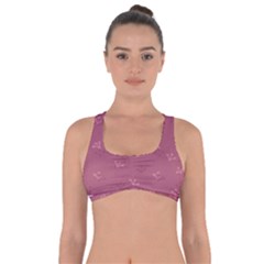 Floral Pattern Got No Strings Sports Bra by Valentinaart