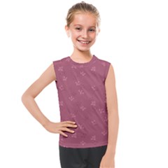 Floral Pattern Kids  Mesh Tank Top by Valentinaart