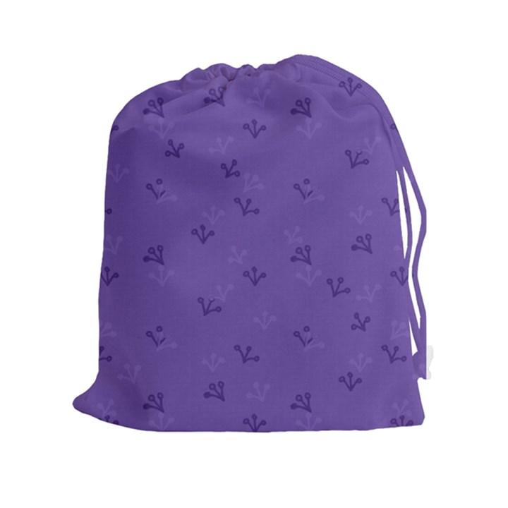 Floral pattern Drawstring Pouch (2XL)