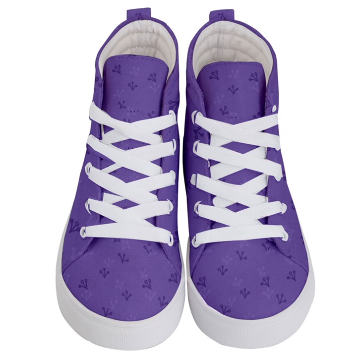 Floral pattern Kids  Hi-Top Skate Sneakers