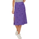 Floral pattern Midi Panel Skirt View1