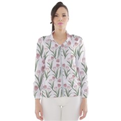 Floral Pattern Women s Windbreaker