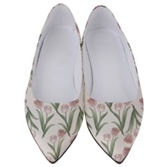 Floral Pattern Women s Low Heels by Valentinaart