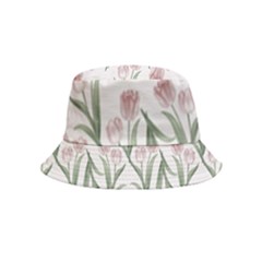 Floral Pattern Bucket Hat (kids) by Valentinaart