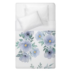 Floral Pattern Duvet Cover (single Size) by Valentinaart