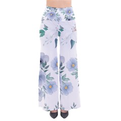 Floral Pattern So Vintage Palazzo Pants by Valentinaart