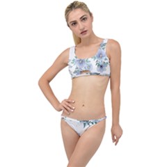 Floral Pattern The Little Details Bikini Set by Valentinaart