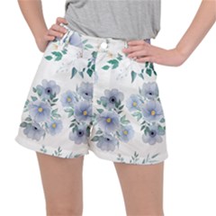 Floral Pattern Ripstop Shorts by Valentinaart