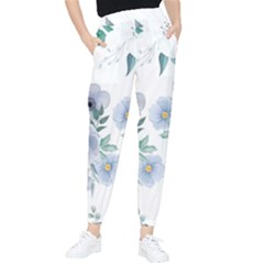 Floral Pattern Tapered Pants by Valentinaart