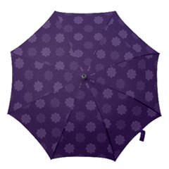 Floral Pattern Hook Handle Umbrellas (medium) by Valentinaart