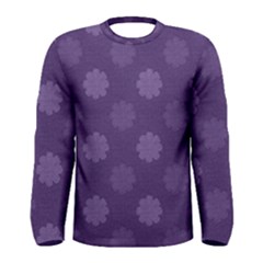 Floral Pattern Men s Long Sleeve Tee