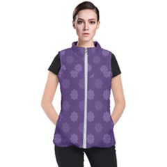 Floral Pattern Women s Puffer Vest