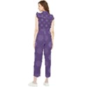 Floral pattern Women s Frill Top Chiffon Jumpsuit View2