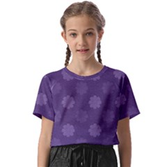 Floral Pattern Kids  Basic Tee