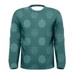 Floral Pattern Men s Long Sleeve Tee