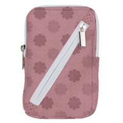 Floral pattern Belt Pouch Bag (Large)