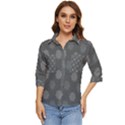 Floral pattern Women s Quarter Sleeve Pocket Shirt View1