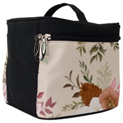 Floral Pattern Make Up Travel Bag (big)