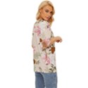 Floral pattern Oversized Basic Tee View3