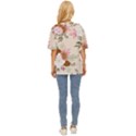 Floral pattern Oversized Basic Tee View4