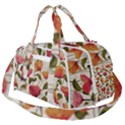 Floral pattern Burner Gym Duffel Bag View2