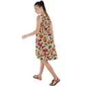 Floral pattern Frill Swing Dress View2