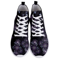 Floral Pattern Men s Lightweight High Top Sneakers by Valentinaart