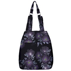 Floral Pattern Center Zip Backpack by Valentinaart