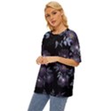 Floral pattern Oversized Basic Tee View2