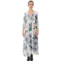 Floral pattern Button Up Boho Maxi Dress View1