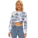 Floral pattern Lightweight Long Sleeve Sweatshirt View1