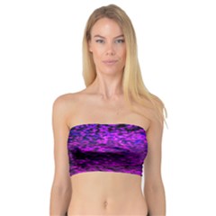 Magenta Waves Flow Series 2 Bandeau Top by DimitriosArt