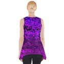 Magenta waves flow series 2 Side Drop Tank Tunic View2