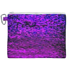 Magenta Waves Flow Series 2 Canvas Cosmetic Bag (xxl) by DimitriosArt