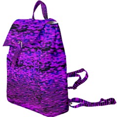 Magenta Waves Flow Series 2 Buckle Everyday Backpack by DimitriosArt