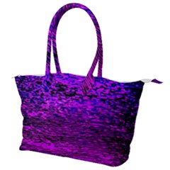 Magenta Waves Flow Series 2 Canvas Shoulder Bag by DimitriosArt