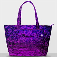 Magenta Waves Flow Series 2 Back Pocket Shoulder Bag  by DimitriosArt