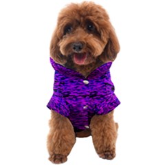 Magenta Waves Flow Series 2 Dog Coat by DimitriosArt