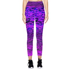 Magenta Waves Flow Series 2 Pocket Leggings 