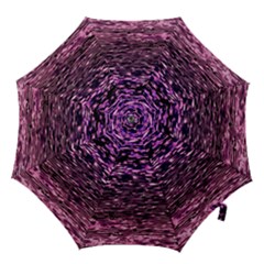 Purple  Waves Abstract Series No2 Hook Handle Umbrellas (medium) by DimitriosArt