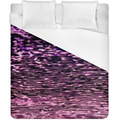 Purple  Waves Abstract Series No2 Duvet Cover (california King Size) by DimitriosArt