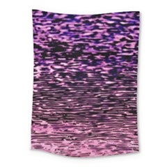 Purple  Waves Abstract Series No2 Medium Tapestry by DimitriosArt