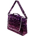 Purple  waves abstract series no2 Box Up Messenger Bag View1