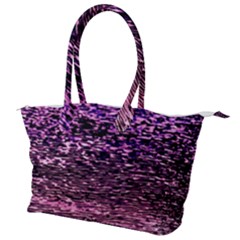 Purple  Waves Abstract Series No2 Canvas Shoulder Bag by DimitriosArt