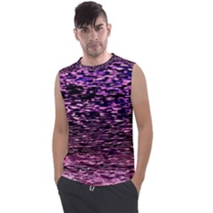 Purple  Waves Abstract Series No2 Men s Regular Tank Top by DimitriosArt