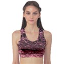 Pink  waves flow series 11 Sports Bra View1