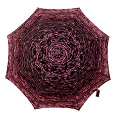 Pink  Waves Flow Series 11 Hook Handle Umbrellas (small) by DimitriosArt