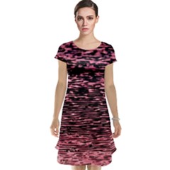 Pink  Waves Flow Series 11 Cap Sleeve Nightdress by DimitriosArt